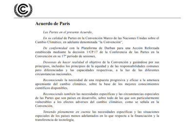 Acuerdo de Paris